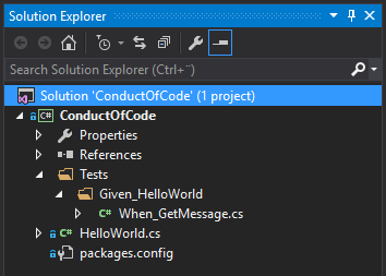 Solution Explorer