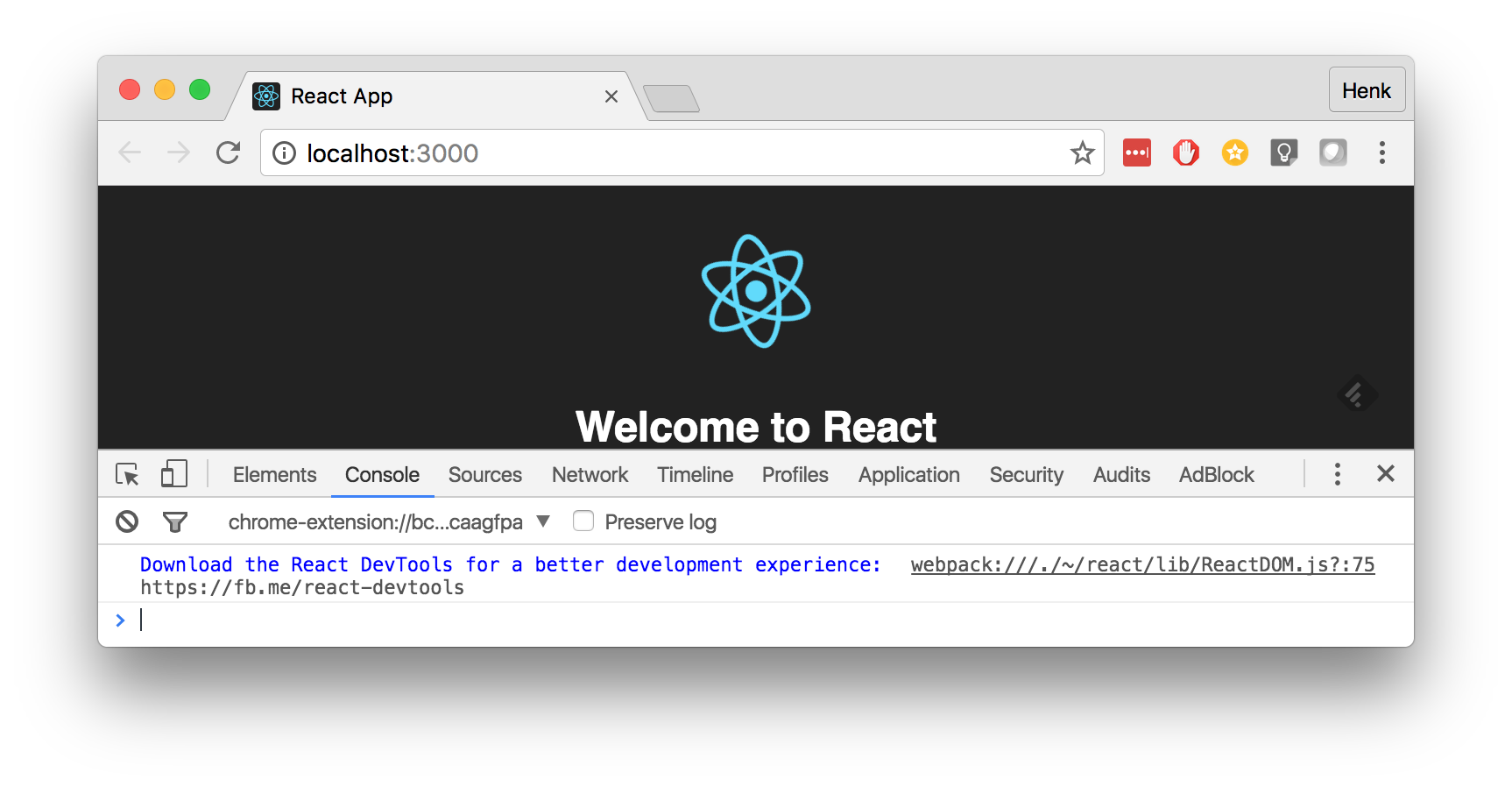 React Developer Tools